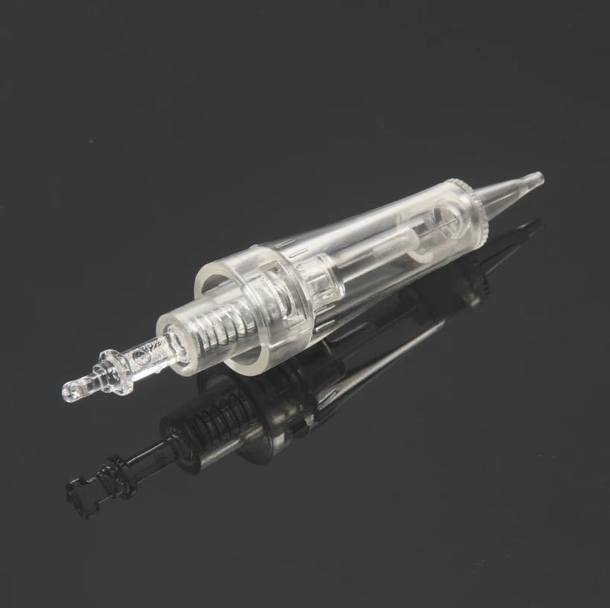 1P (1R) NEEDLE STAINLESS STEEL TRANSPARENT PLASTIC SHELL DISPOSABLE.